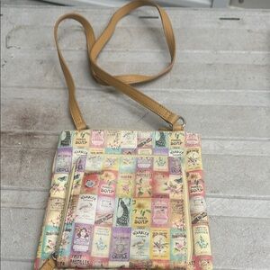 Fossil Multicolor Print Crossbody Bag